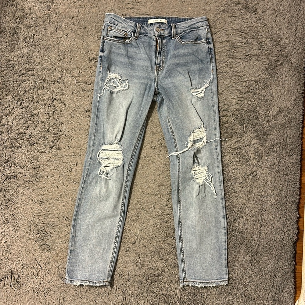 women’s Willow & Root high rise ankle jeans (size 28)